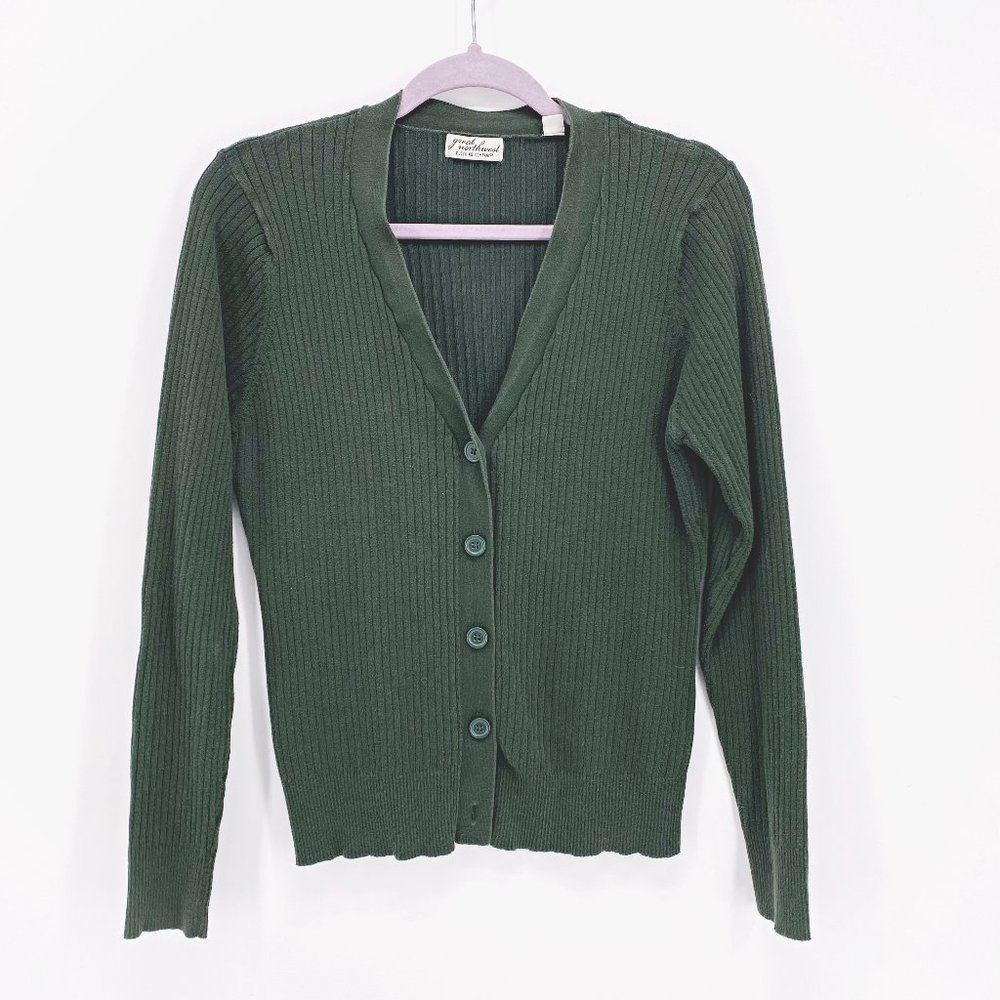 Great Northwest Vintage Button‎ Front Cardigan